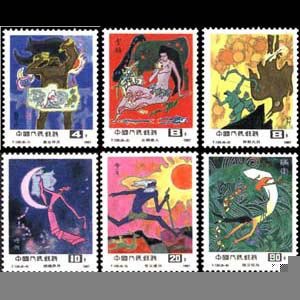 CHINA-PRC 1987 - Scott# 2110-5 Fairy Tales Set of 6 NH