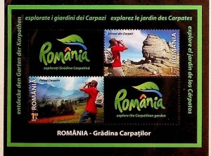 ROMANIA Sc 5198a-5199 NH MINISHEET+SOUVENIR SHEET OF 2010 - PARKS