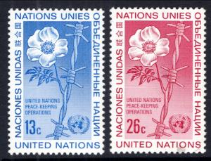 UN New York 265-266 MNH VF