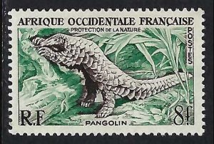 French West Africa 63 MNH FAUNA S194