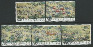 China  Scott 1776a-e  Used