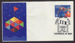 US Olympics 1991 Unknown U/A FDC BIN