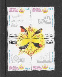 BIRDS - PAKISTAN #677 MNH