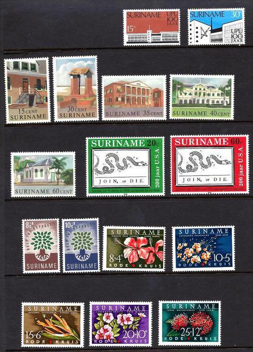 Surinam various