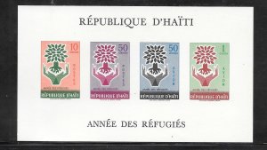 Haiti #C192A MNH REFUGEES Souvenir Sheet (12937) (Stock Photo)