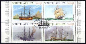 South Africa SWA 1999 Sailing Ships Used / CTO