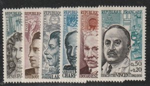 France  1962 Semipostal   Sc#359-64