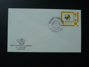 75 years of Rotary International philatelic cover Gibraltar 1980