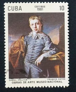 CUBA Sc# 2381 NATIONAL MUSEUM PAINTING 10c  1981 MNH