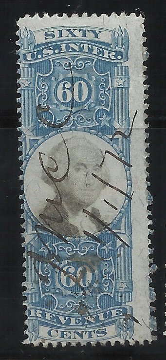 R116  60c Used Fine Centering