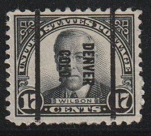 Precancel - Denver, CO - PSS 697-61