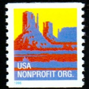 SC# 2902 - (5c) - Butte, perf 9.8 V, MNH single