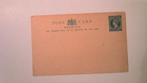 BERMUDA POSTAL CARD MINT ENTIRE