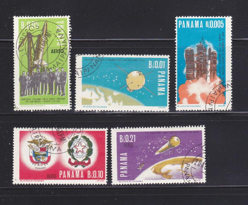 Panama 469-469D Set U Space