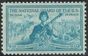 Scott: 1017 United States - The National Guard - MNH