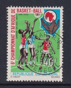 Senegal   #355   used   1971  Basketball  40fr