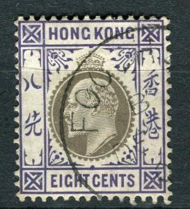 HONG KONG; Foochow Treaty Port Cancel on Ed VII 2c. value, 