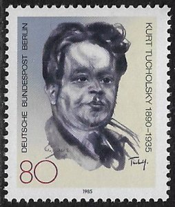 Germany: Berlin #9N506 MNH Stamp - Kurt Tucholsky, Novelist