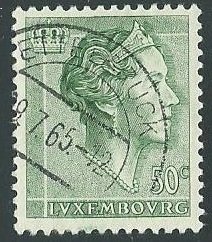 33 Used Stamps of Luxembourg