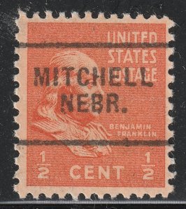 Precancel - Mitchell, NE - PSS 703