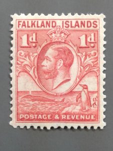 Falkland Islands 55 VF MH. Scott $ 4.50 .