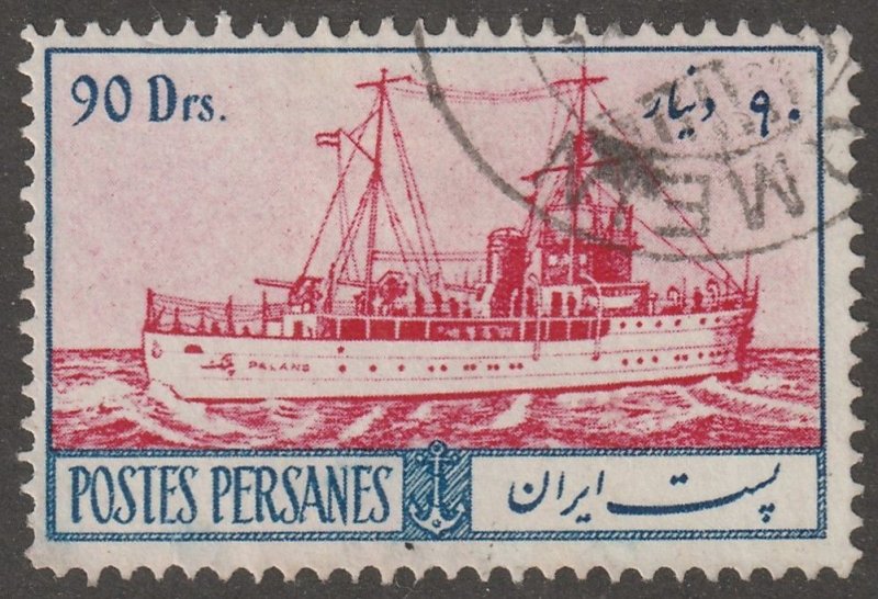 Persia, stamp, Scott#792, used, hinged,  90 DRS,