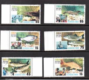 Cuba 4817A-4820 used (CTO)