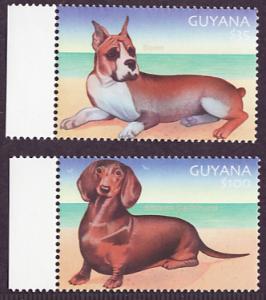 Guyana #3582, 84 Dogs mint singles