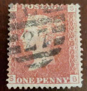 Great Britain 20 A1 used h
