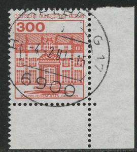 Germany Berlin Scott # 9N445, used, variation sheet print