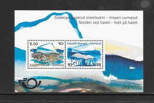 MARINE LIFE - GREENLAND #615a   MNH