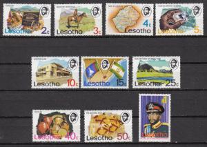 Lesotho - 1976 Lesotho life Sc# 199/208 - MNH (755N)