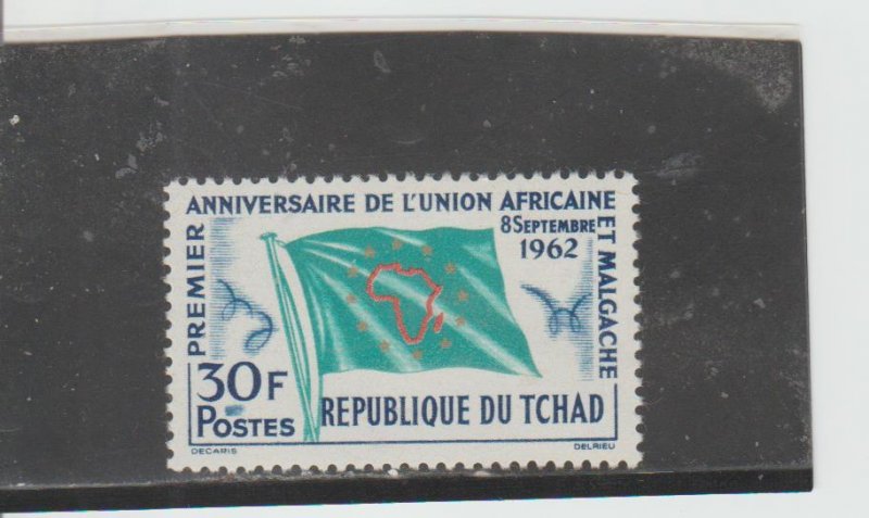 Chad  Scott#  85  MNH  (1962 African-Malagache Union)