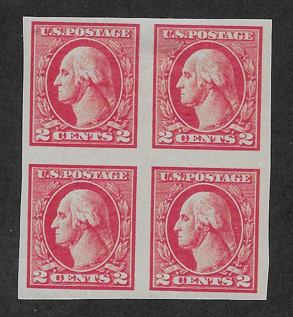 UNITED STATES SC# 534  BK/4  VF/MOG