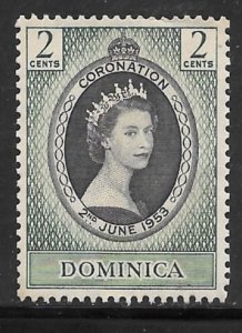 DOMINICA #141 MNH Single