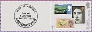 GB LS161g 100 Years Commemorative Landscapes Prince of Wales 1st single MNH 2024