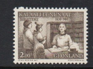 Greenland Sc 134 1980 Berthelsen stamp mint NH