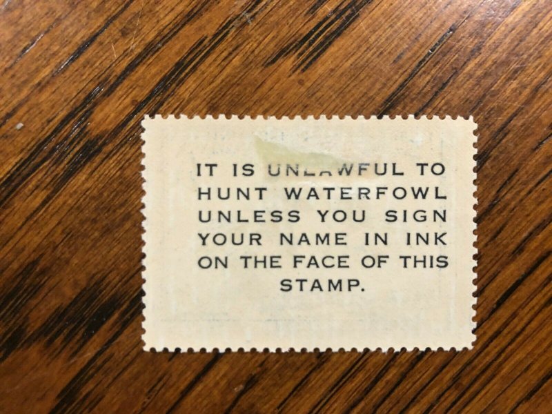 RW 15 1948 $1.00 Buffleheads Duck Stamp, Mint Hinged