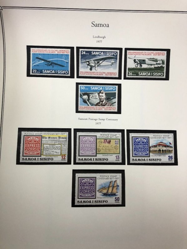 SAMOA – VERY NICE COLLECTION IN 2 PALO ALBUMS 1894-2007 – 421808