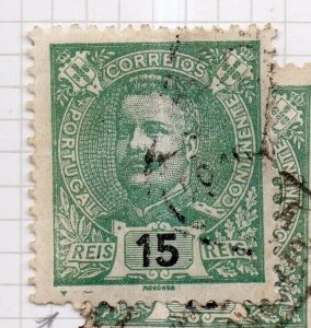 Portugal 1898-1905 Carlos Issue Fine Used 15r. NW-230919