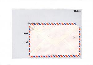 KENYA Cover Nairobi KUT FRANKING Commercial Air Mail 1972 NATURE CE155