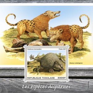 2021/08 - TOGO - DINOSAURS         1V  complet set    MNH ** T