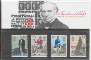 GB QEII 1979  ROWLAND HILL  PRESENTATION PACK NUMBER 111,  MNH SET