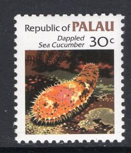 Palau 16 Sea Cucumber MNH VF