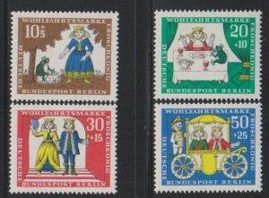 Germany,  Princess and the Frog (SC# 9NB41-9NB44) MNH SET