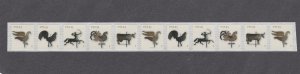 PNC11 45c Weather Vanes S111111 US 4613-4617, 4617a With BN MNH