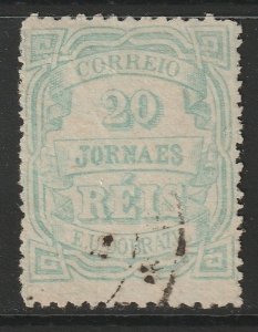 Brazil 1890 Sc P20c newspaper used