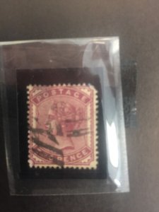 Great Britain #81 Used, Tiny Thin (SCV=$100) 