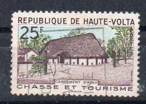 UPPER VOLTA - 1962 - HUNTING AND TOURISM - Used - 25f -
