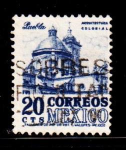 Mexico - #860 Puebla Cathedral - Used (A)